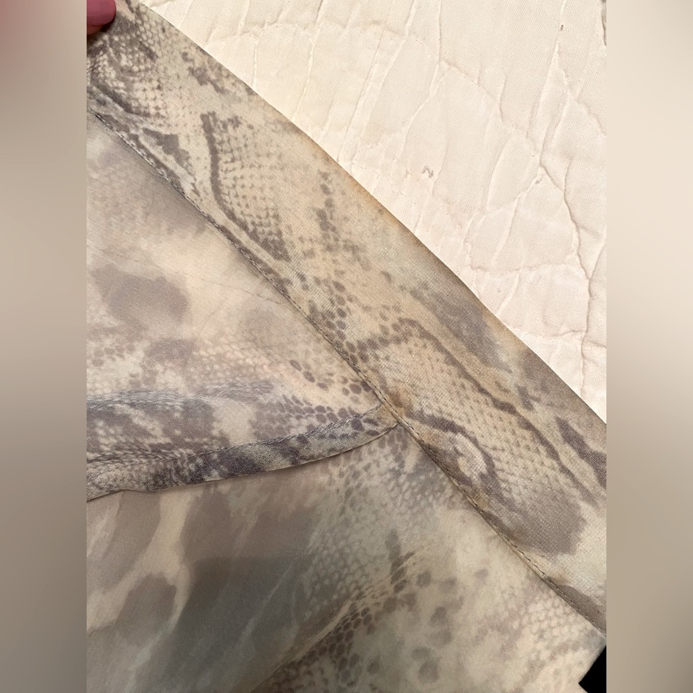 Maven West Grey Snake Print Duster - image 5